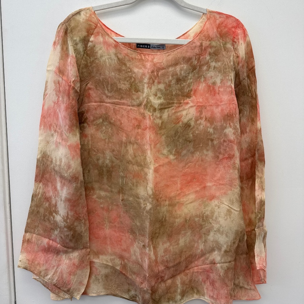 Barbara Lesser size Medium Women's Multicolor Blouse